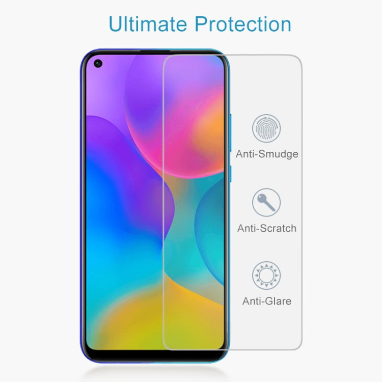 10 ชิ้นสำหรับ Huawei Honor Play 3 Ultra Slim 9H 2.5D กระจกนิรภัยหน้าจอฟิล์มป้องกัน, For Huawei Honor Play 3