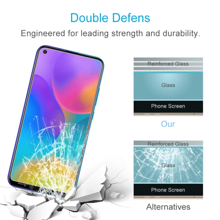 10 ชิ้นสำหรับ Huawei Honor Play 3 Ultra Slim 9H 2.5D กระจกนิรภัยหน้าจอฟิล์มป้องกัน, For Huawei Honor Play 3