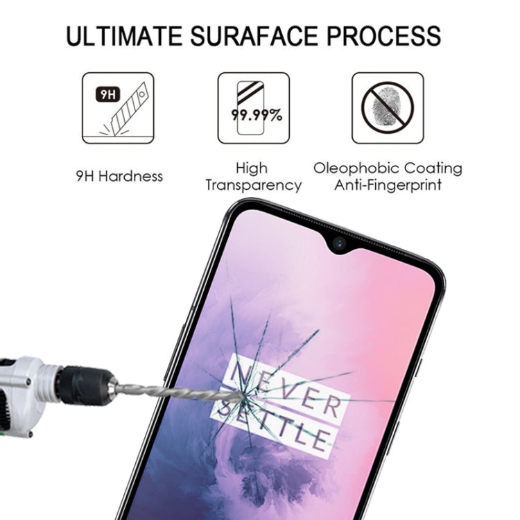 ฟิล์มกระจกนิรภัยแบบเต็มหน้าจอ 9H สำหรับ OnePlus 7T, For OnePlus 7T (1 PCS)