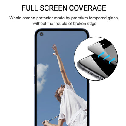สำหรับ OPPO A52 Full กาวฟิล์มกระจกนิรภัยแบบเต็มหน้าจอ, For OPPO A52