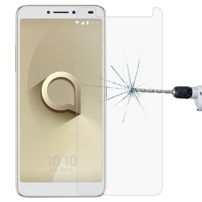 ฟิล์มกระจกนิรภัย 0.26 มม. 9H 2.5D สำหรับ Alcatel 3V, For 3V (1pc)