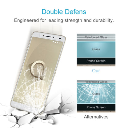 ฟิล์มกระจกนิรภัย 0.26 มม. 9H 2.5D สำหรับ Alcatel 3V, For 3V (1pc)