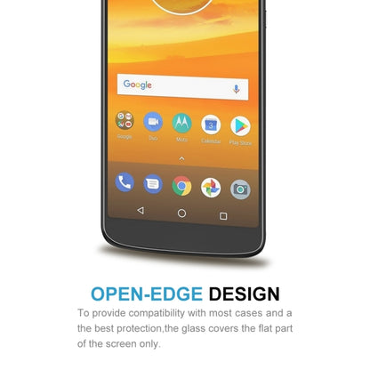 ฟิล์มกระจกนิรภัย 0.26 มม. 9H 2.5D สำหรับ Motorola Moto E5 Plus, For Moto E5 Plus
