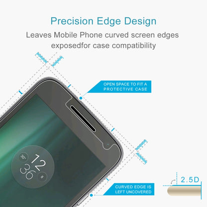 ฟิล์มกระจกนิรภัย 0.26 มม. 9H 2.5D สำหรับ Motorola Moto G4 Play, For Moto G4 Play