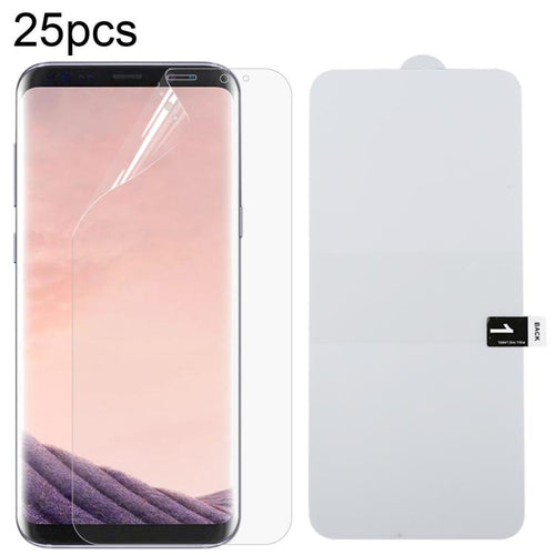 25 ชิ้นสำหรับ Galaxy S8 Plus Soft TPU ครอบคลุมเต็มตัวป้องกันหน้าจอด้านหน้า, For Galaxy S8 Plus(Front)(25 PCS)