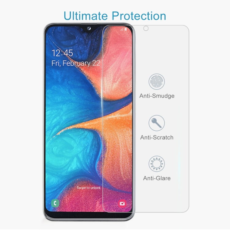 ฟิล์มกระจกนิรภัยไม่เต็มหน้าจอ 2.5D สำหรับ Galaxy A20e, For Galaxy A20e (1 PC)