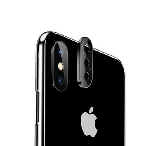 สำหรับ iPhone XS Max ไทเทเนียมโลหะผสมโลหะกล้องเลนส์ป้องกันฟิล์มกระจกนิรภัย, For iPhone XS Max (Black)(1 PC), For iPhone XS Max (Gold)(1 PC), For iPhone XS Max (Silver)(1 PC)