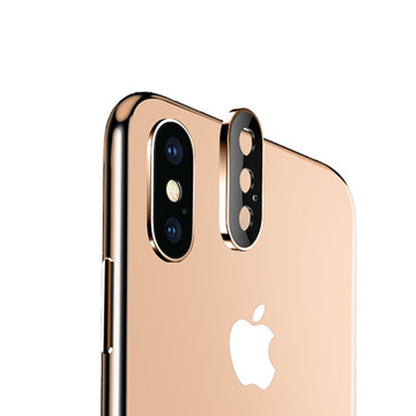 สำหรับ iPhone XS Max ไทเทเนียมโลหะผสมโลหะกล้องเลนส์ป้องกันฟิล์มกระจกนิรภัย, For iPhone XS Max (Black)(1 PC), For iPhone XS Max (Gold)(1 PC), For iPhone XS Max (Silver)(1 PC)