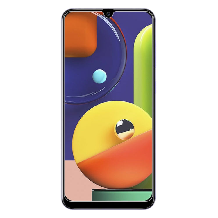 สำหรับ Galaxy A50s 2.5D ฟิล์มกระจกนิรภัยไม่เต็มหน้าจอ, For Galaxy A50s (1 PC)
