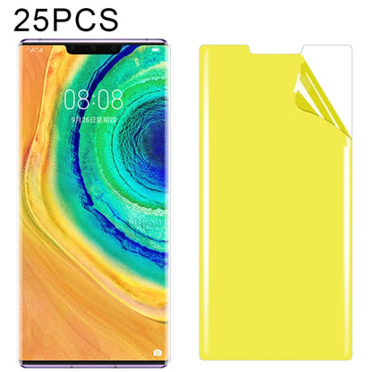 25 ชิ้นสำหรับ Huawei Mate 30 Pro Soft TPU ครอบคลุมเต็มตัวป้องกันหน้าจอด้านหน้า, For Huawei Mate 30 Pro(Front)(25 PCS)