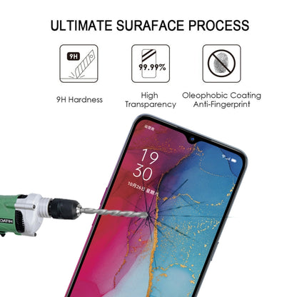 25 ชิ้นสำหรับ OPPO Reno 3 / Reno3 Youth Full กาวเต็มฝาครอบป้องกันหน้าจอฟิล์มกระจกนิรภัย, For OPPO Reno 3 (25 PCS)