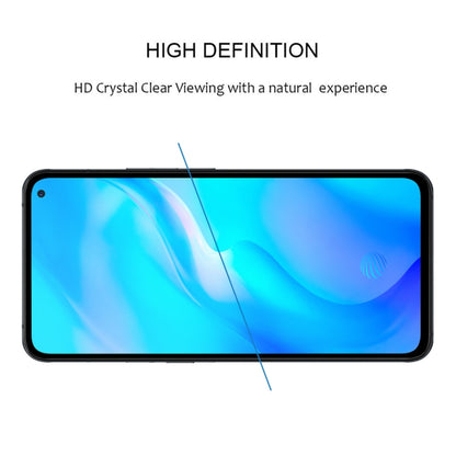 25 ชิ้นสำหรับ Vivo X30 Full กาวคลุมทั้งหมดปกป้องหน้าจอฟิล์มกระจกนิรภัย, For Vivo X30 (25 PCS)