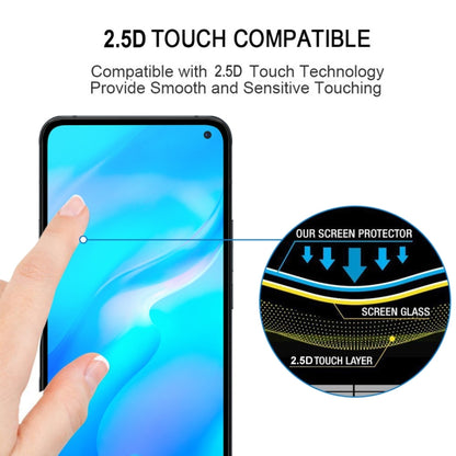 25 ชิ้นสำหรับ Vivo X30 Full กาวคลุมทั้งหมดปกป้องหน้าจอฟิล์มกระจกนิรภัย, For Vivo X30 (25 PCS)