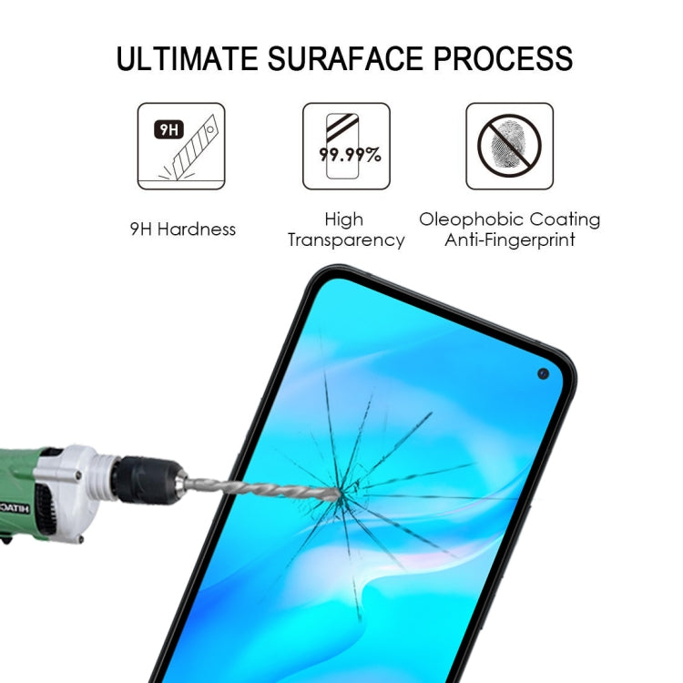25 ชิ้นสำหรับ Vivo X30 Full กาวคลุมทั้งหมดปกป้องหน้าจอฟิล์มกระจกนิรภัย, For Vivo X30 (25 PCS)