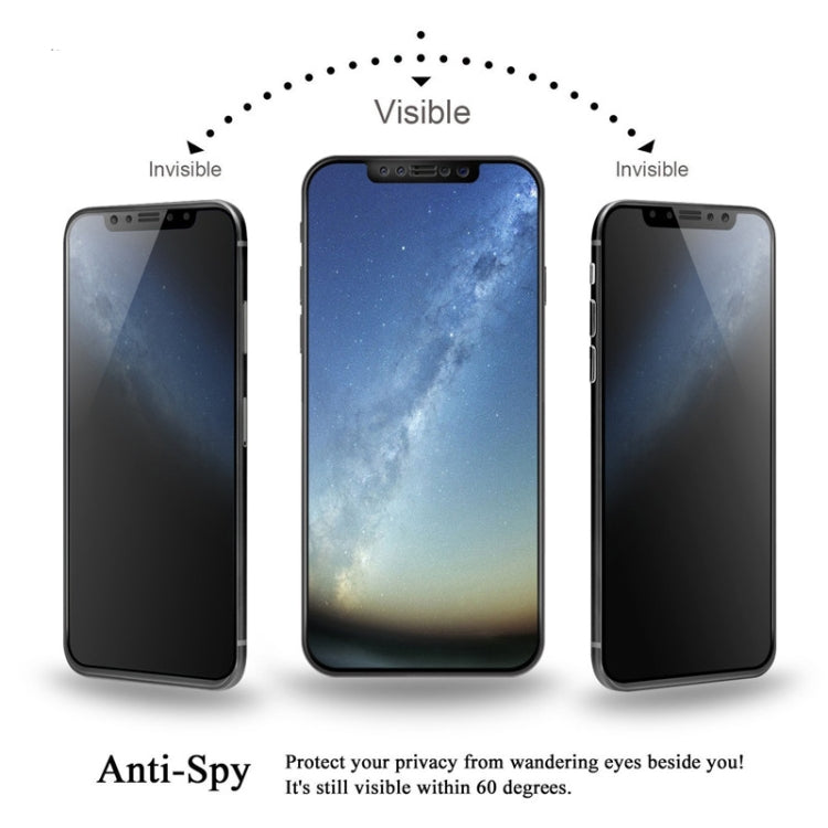 ฟิล์มกระจกนิรภัย Anti-spy แบบเต็มฝาครอบสำหรับ Xiaomi Redmi Note 7, For Xiaomi Redmi Note 7