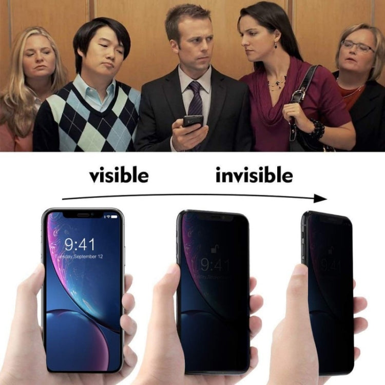 ฟิล์มกระจกนิรภัย Anti-Spy แบบเต็มฝาครอบสำหรับ Huawei P30, For Huawei P30