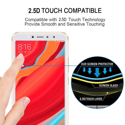 0.26mm 9H 2.5D ป้องกันรอยขีดข่วนผ้าไหมหน้าจอกระจกฟิล์มแบบเต็มหน้าจอสำหรับ Xiaomi Redmi S2, For Redmi S2 (1 PCS)