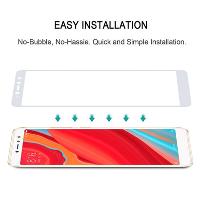 0.26mm 9H 2.5D ป้องกันรอยขีดข่วนผ้าไหมหน้าจอกระจกฟิล์มแบบเต็มหน้าจอสำหรับ Xiaomi Redmi S2, For Redmi S2 (1 PCS)