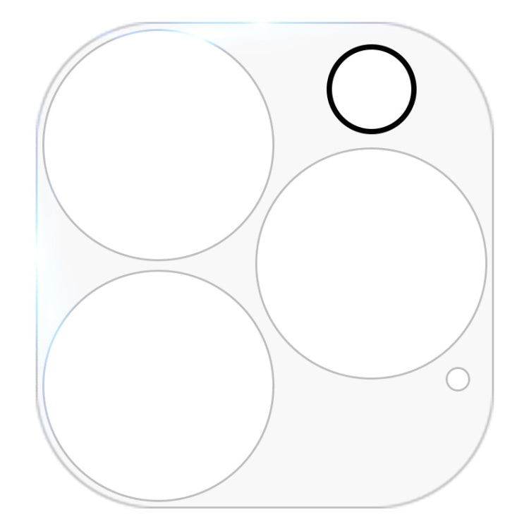 สำหรับ iPhone 13 Pro HD กล้องด้านหลังเลนส์ป้องกันฟิล์มกระจกนิรภัย, For iPhone 13 Pro(1 PC)