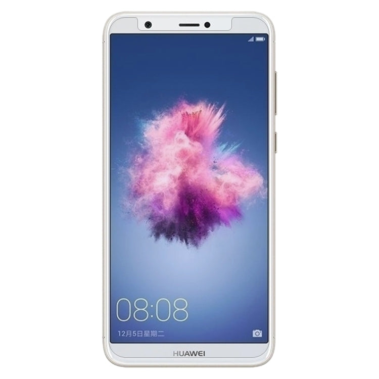 50 ชิ้นสำหรับ Huawei P สมาร์ท / เพลิดเพลินกับ 7S 0.26mm 9H ความแข็งพื้นผิว 2.5D โค้งกระจกฟิล์มป้องกันหน้าจอ, For P smart / Enjoy 7S