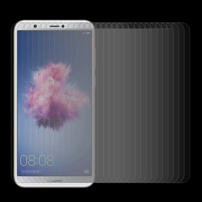 100 ชิ้นสำหรับ Huawei P สมาร์ท / เพลิดเพลินกับ 7S 0.26mm 9H ความแข็งพื้นผิว 2.5D โค้งกระจกฟิล์มป้องกันหน้าจอ, For P smart / Enjoy 7S