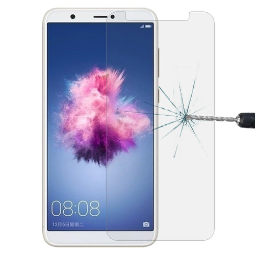 สำหรับ Huawei P สมาร์ท / เพลิดเพลินกับ 7S 0.26mm 9H ความแข็งพื้นผิว 2.5D โค้งกระจกฟิล์มป้องกันหน้าจอ, For P smart / Enjoy 7S