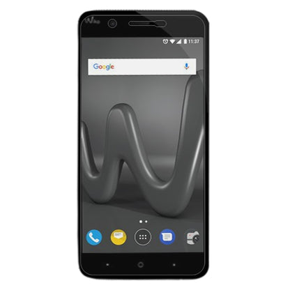 2 ชิ้นสำหรับ Wiko Harry 0.26mm 9H ความแข็งพื้นผิว 2.5D ขอบโค้งกระจกกันรอยหน้าจอ, For Wiko Harry