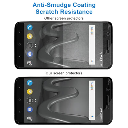 2 ชิ้นสำหรับ Wiko Harry 0.26mm 9H ความแข็งพื้นผิว 2.5D ขอบโค้งกระจกกันรอยหน้าจอ, For Wiko Harry