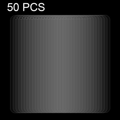 50 ชิ้นสำหรับหัวเว่ย Y6 Pro (2017) 0.26 มิลลิเมตร 9H ความแข็งพื้นผิว 2.5D ขอบโค้งกระจกกันรอยหน้าจอ, For Y6 Pro (2017)