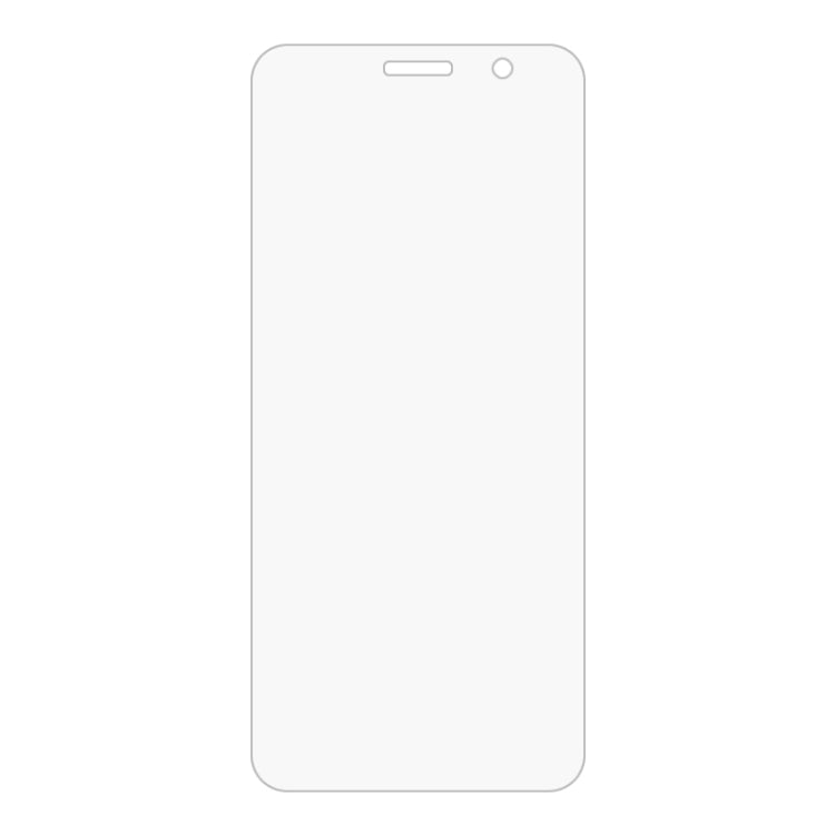 สำหรับ Alcatel 1X (2019) 2.5D ฟิล์มกระจกนิรภัยไม่เต็มหน้าจอ, Alcatel 1X (2019) (1 PC)