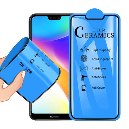 ฟิล์มเซรามิกแบบเต็มกาว 2.5D สำหรับ Huawei P20 Lite / Nova 3e, For Huawei P20 Lite / Nova 3e (1 PC)