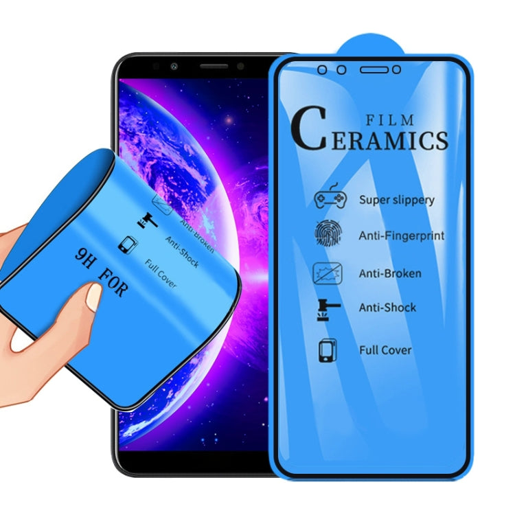 ฟิล์มเซรามิกแบบเต็มกาว 2.5D สำหรับ Huawei Honor 7C, For Huawei Honor 7C (1 PC)