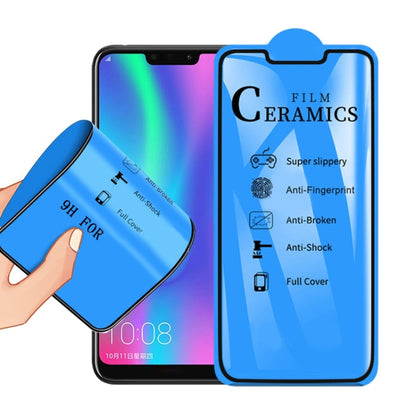 ฟิล์มเซรามิกแบบเต็มกาว 2.5D สำหรับ Huawei Honor 8C, For Huawei Honor 8C (1 PC)