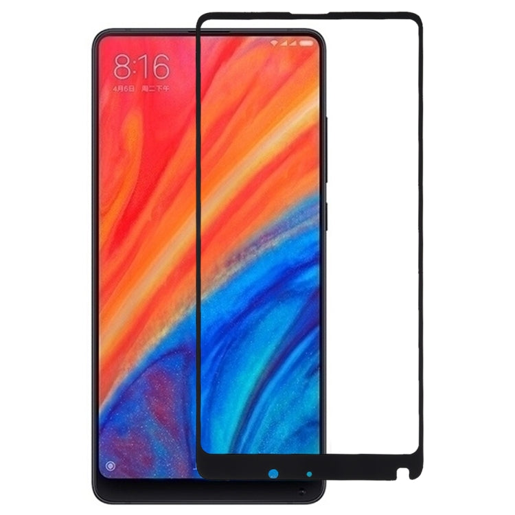 ฟิล์มกระจกนิรภัยแบบเต็มหน้าจอขนาด 0.33 มม. 9H 2.5D สำหรับ Xiaomi Mi Mix 2S, For Mi Mix 2S