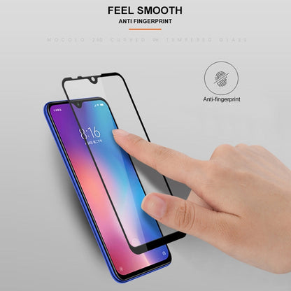 mocolo 0.33mm 9H 2.5D Full กาวผ้าไหมพิมพ์ฟิล์มกระจกนิรภัยสำหรับ Xiaomi Mi 9 SE, For Xiaomi Mi 9 SE