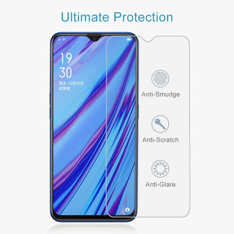 50 ชิ้นสำหรับ OPPO A5 / A9 (2020) / A56 5G 9H 2.5D ฟิล์มกระจกนิรภัยหน้าจอ, For OPPO A5 / A9 (2020) (50 PCS)