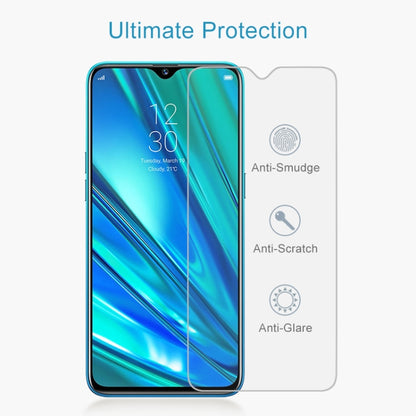 10 ชิ้นสำหรับ OPPO realme 5 Pro 9H 2.5D ฟิล์มกระจกนิรภัยหน้าจอ, For OPPO Realme 5 Pro (10 PCS)