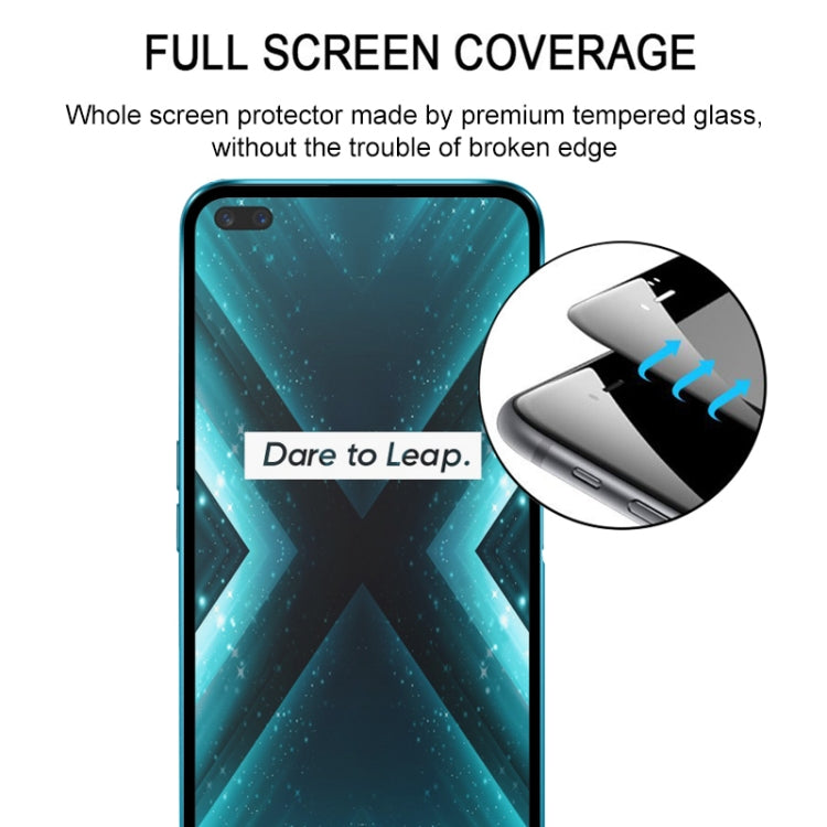 สำหรับ OPPO Realme X3 25 ชิ้นกาวเต็มหน้าจอฟิล์มกระจกนิรภัย, For OPPO Realme X3