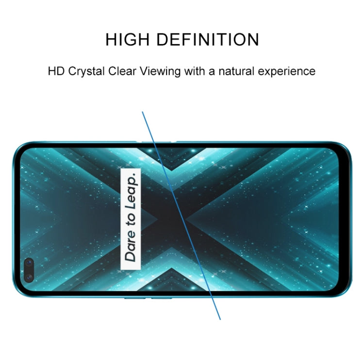 สำหรับ OPPO Realme X3 25 ชิ้นกาวเต็มหน้าจอฟิล์มกระจกนิรภัย, For OPPO Realme X3