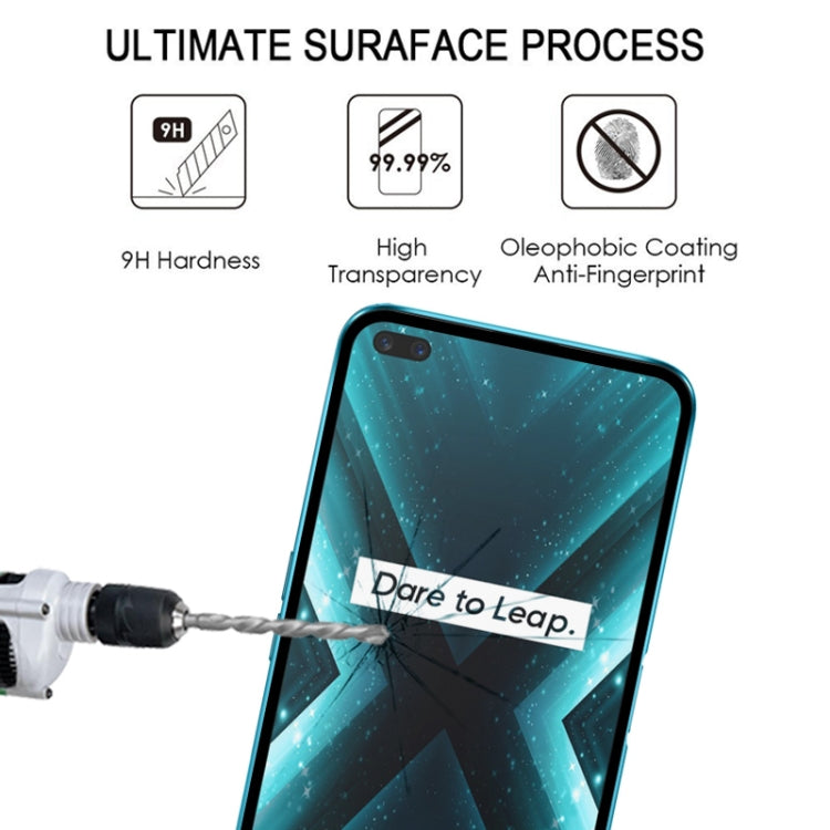 สำหรับ OPPO Realme X3 25 ชิ้นกาวเต็มหน้าจอฟิล์มกระจกนิรภัย, For OPPO Realme X3