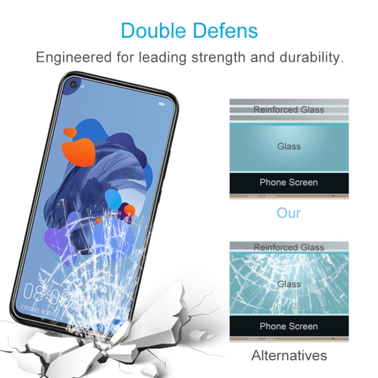 10 ชิ้นสำหรับ Huawei nova 5i Pro 9H 2.5D ฟิล์มกระจกนิรภัยหน้าจอ, For Huawei nova 5i Pro (10 PCS)