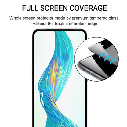 สำหรับ OPPO Realme XT กาวเต็มคลุมทั้งหมดปกป้องหน้าจอฟิล์มกระจกนิรภัย, For OPPO Realme XT(1 PC)