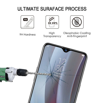 ฟิล์มกระจกนิรภัยแบบเต็มหน้าจอ 9H 2.5D สำหรับ OPPO Realme 3 Pro, For OPPO Realme 3 Pro