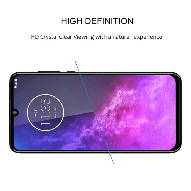สำหรับ Motorola One Zoom Full กาวเต็มหน้าจอฟิล์มกระจกนิรภัย, For Motorola One Zoom