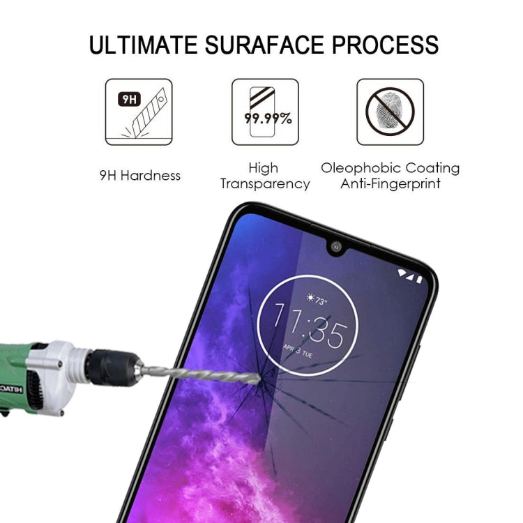 สำหรับ Motorola One Zoom Full กาวเต็มหน้าจอฟิล์มกระจกนิรภัย, For Motorola One Zoom