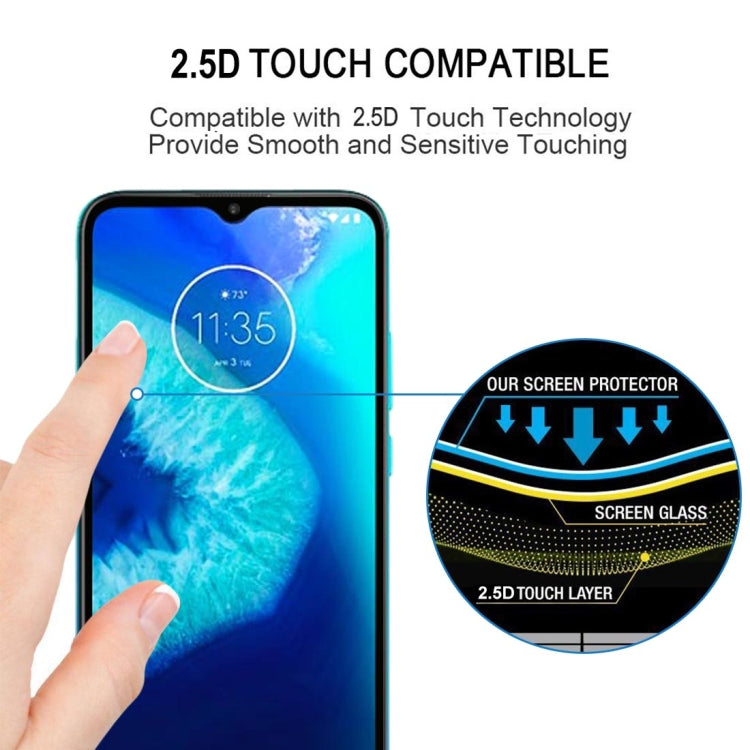 สำหรับ Motorola Moto G8 Power Lite กาวเต็มหน้าจอกระจกนิรภัยฟิล์ม, For Motorola Moto G8 Power Lite
