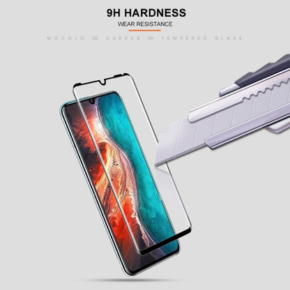 mocolo 0.33mm 9H 3D Full กาวโค้งแบบเต็มหน้าจอฟิล์มกระจกนิรภัยสำหรับ Huawei P30 Pro, For Huawei P30 Pro