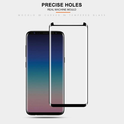 mocolo 0.33mm 9H 3D Full Glue Curved Tempered Glass Film สำหรับ Galaxy S9, For Galaxy S9
