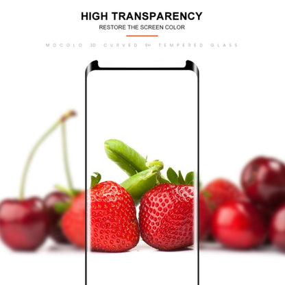 mocolo 0.33mm 9H 3D Curved Tempered Glass Film สำหรับ Galaxy S9+, Galaxy S9+