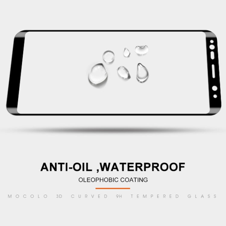 mocolo 0.33mm 9H 3D Curved Full Screen Tempered Glass Film สำหรับ Galaxy S9+, For Samsung Galaxy S9+ (Curved)